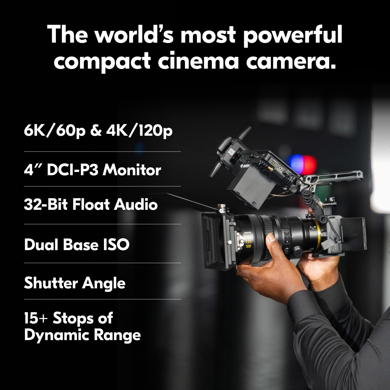 Amazon.com : Nikon ZR Cinema Camera with 24-50mm f/4-6.3 Lens Kit